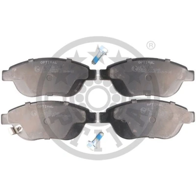 Immagine di OPTIMAL BP 12323 Kit pastiglie freno Assale anteriore con segnalatore acustico usura OPEL: Corsa D Hatchback, FIAT: 500L