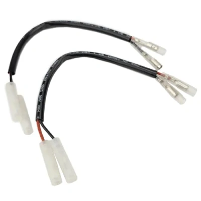 Immagine di Aharon cavo di prolunga per moto da 12 V indicatori direzione a LED, compatibile con Triumph adattatore freccia spina impermeabile, accessori