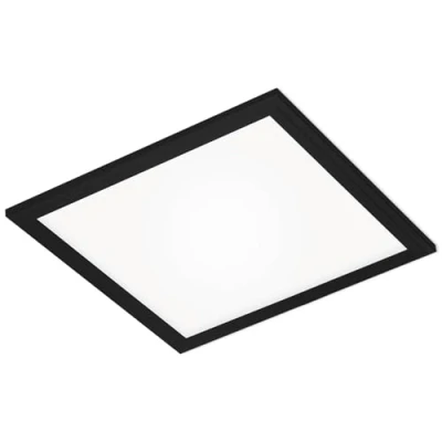 Immagine di BRILONER Leuchten Pannello a LED, plafoniera lampada da soffitto, faretto 12 watt, 1.300 lumen, 4.000 Kelvin, bianco nero, 295x295x55mm (LxPxH)