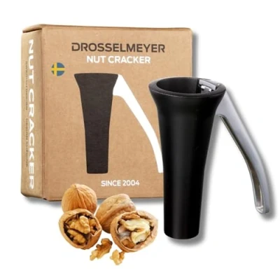 Immagine di Drosselmeyer Schiaccianoci di Design Efficace su Noci Tutte Le Dimensioni con Il Minimo Sforzo Resistente