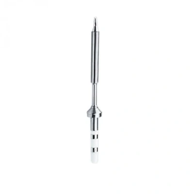 Immagine di SENRISE Punte per saldatore TS100, 1 pezzo, 70 W, punta originale di ricambio migliorata con schermo LCD digitale nucleo riscaldante in ceramica, colore argento