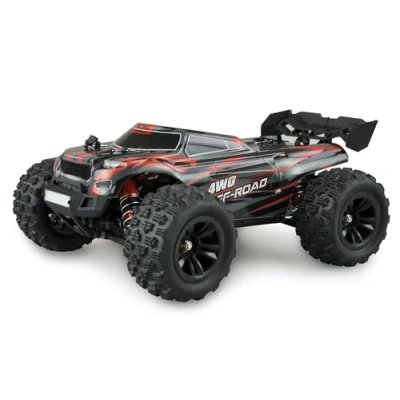 Immagine di Amewi Hyper GO Pro Nero, Rosso Brushless 1:16 Automodello Elettrica Truggy 4WD RtR 2,4 GHz