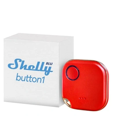 Immagine di Shelly Blu Button1 rot Dimmer, Interruttore Bluetooth, Wi Fi