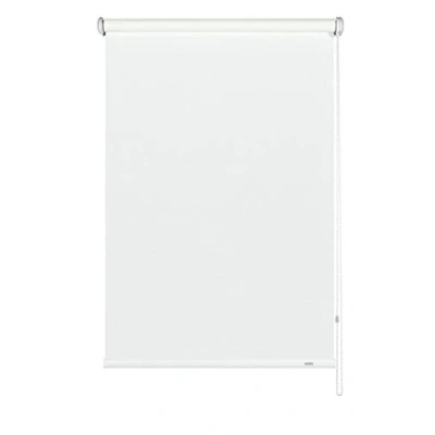 Immagine di Gardinia Tenda a rullo con catenella laterale, Installazione parete, soffitto o nicchia, Trasparente, Opaca, Kit di montaggio incluso, Bianco, 92 x 180 cm (LxA), tessuto