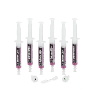 Immagine di ERRECOM Extreme Ultra 6 x ml, Turafalle per Impianti di Climatizzazione e Refrigerazione, Include adattatori 1/4 SAE 5/16 (R410a, R32)