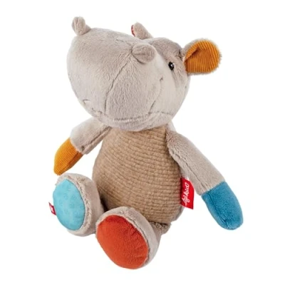 Immagine di Sigikid 43229 Peluche patchwork con ippopotamo, multicolore