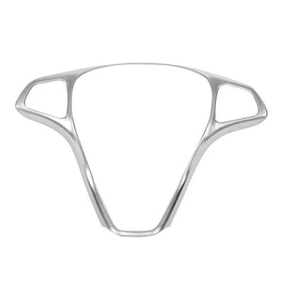 Immagine di DShanLa Tasto del Volante Bottone Telaio Trim per Mercedes Benz Vito W447 Argento Chrome ABS 2014 2015 2016 2017 Accessorio Interno dell&#039;automobile