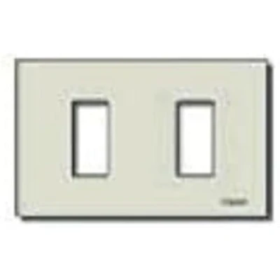 Immagine di VIMAR, 08636 Serie 8000 Placca 2 moduli standard, alluminio anodizzato, Per scatole da incasso rettangolari unificate 3 modulifissaggio a scatto, oro. supporto 08531
