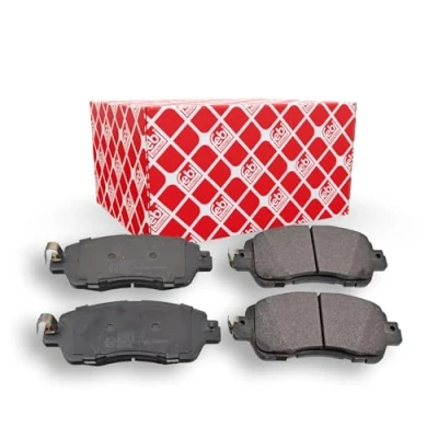 Immagine di FEBI BILSTEIN 170385 Kit pastiglie freno Assale anteriore con segnalatore acustico usura MAZDA: 2 Hatchback