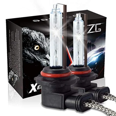 Immagine di DZG HIR2 / HB3 HB4 (9012/9005/9006) HID Xeno Bulbi Faro Sostituzione Kit 35W Lampada 6000K Bianco puro Auto, 2 Pezzi