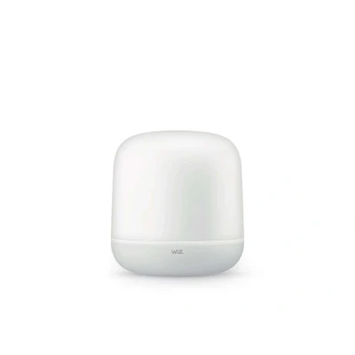 Immagine di WiZ Lampada da Tavolo Hero WiFi, Portatile, Luce Bianca o Colorata Dimmerabile, 9W, Bianca, Tecnologia SpaceSense, Controllo Vocale (Alexa, Apple HomeKit, Google Home)