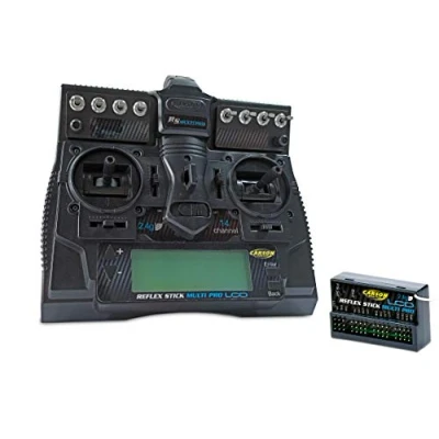 Immagine di Carson Modellsport Reflex Stick Multi Pro LCD Radiocomando 2,4 GHz Numero canali: 14 incl. ricevitore