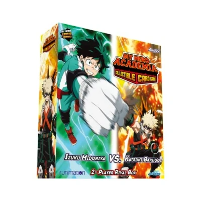 Immagine di My Hero Academia Collectible Card Game Izuku Midoriya vs. Katsuki Two Player Rival Decks Trading for Adults and Teens Ages 14+ 2 Players Avg. Playtime 45+ Mins Made by Jasco Games