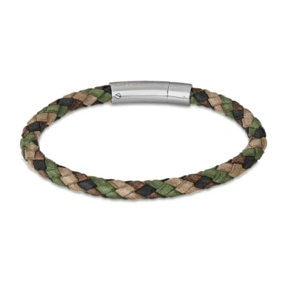 Immagine di Lotus Style LS2141 2/4 Bracciale da uomo in pelle, No aplica, Argento, zirconia blu