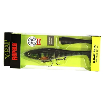 Immagine di Rapala Esca con Ami Due N. 2/0, 0.5 1m di Profondità Nuoto, 20cm Dimensioni, Pesce Persico
