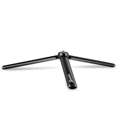 Immagine di Zeadio metallo mini treppiede, da tavolo supporto treppiede per Smooth 4, Plus, Crane gru 2, Osmo mobile, ronin s, Vimble leva maniglia grip stabilizzatore e tutte le fotocamere