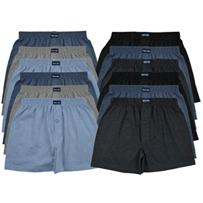 Immagine di 12 Boxershort 100% Cotone, Articolo: con Intervento SET04 05, Misura: L 6