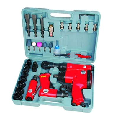 Immagine di Brüder Mannesmann Kit accessori per aria compressa Quadrato esterno da 1/2 (12.5 mm) 8 bar incl. valigia