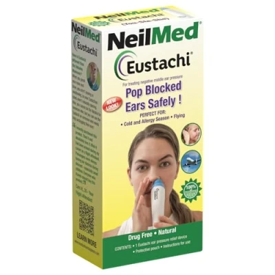 Immagine di NeilMed Eustachi Eustachian Tube Exercise Pop bloccato orecchie in modo sicuro. Aiuta ad alleviare la pressione dell&#039;orecchio