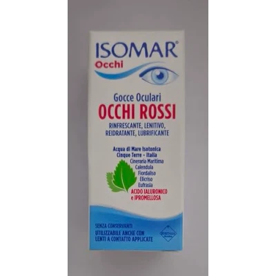 Immagine di ISOMAR OCCHI ROSSI GOCCE OCULARI ACIDO IALURONICO 0,20% 10 ML