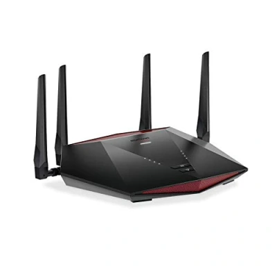 Immagine di NETGEAR Nighthawk Router WiFi 6 Pro Gaming XR1000, Velocità wireless AX5400 (fino a 5,4 Gbps), DumaOS 3.0, 4 porte Ethernet da 1G e 1 porta USB 3.0
