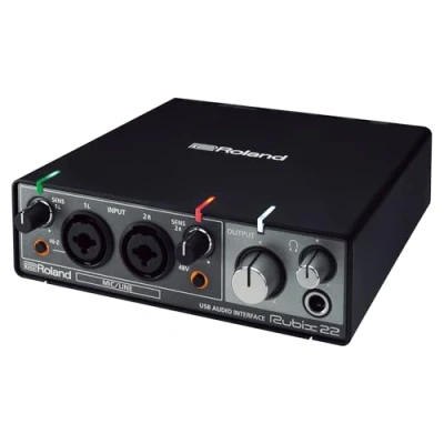 Immagine di Roland RUBIX22 Interfaccia ad Alta Risoluzione 2 In/2 Out per Mac, PC e iPad