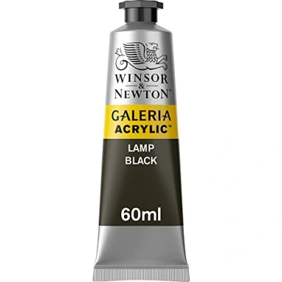 Immagine di Winsor &amp; Newton Galeria Colore Acrilico 60 ml Nero Bugia