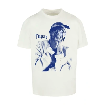 Immagine di Upscale by Mister Tee 2PAC ME Against THE World Oversize Tshirt con stampa, Uomo, Taglia: Large, Ready for dye