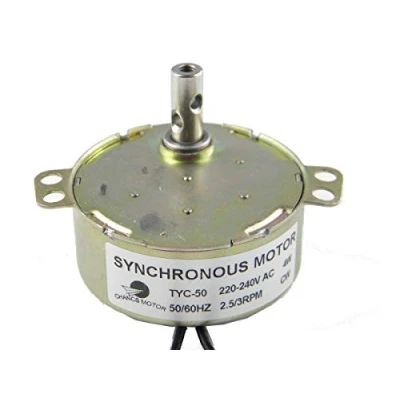 Immagine di CHANCS TYC 50 AC Motoriduttore sincrono 2.5 3RPM 4W CW di un motore elettrico fornitore
