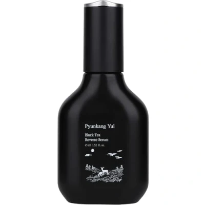Immagine di [PKY] Siero Black Tea Anti Aging con Nutrizione Concentrata per Linee Sottili, Estratti di Kombucha e Bacca Ginseng, Zero Irritazione, Skincare Coreana (45 ml, 1.52 Fl. Oz)