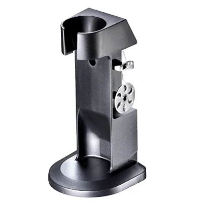 Immagine di bamix Accessorio supporto Deluxe per tutti i frullatori a immersione bamix, Base piano di lavoro o parete, Made in Switzerland, Nero