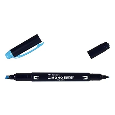 Immagine di Tombow WA TC96 Evidenziatore MONO Edge con zeppa e punta tonda, 180 x 10 2 cm