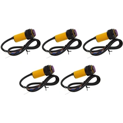 Immagine di TECNOIOT 5 Pezzi Interruttore di prossimità sensore fotoelettrico per Evitare Ostacoli a infrarossi E18 D80NK