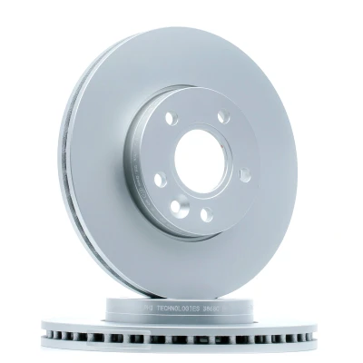 Immagine di DELPHI BG3868C Disco freno 278 25 5 ventilato rivestito non trattato senza cuscinetto ruota, anello sensore ABS FORD: Focus 2, 2 Kombi