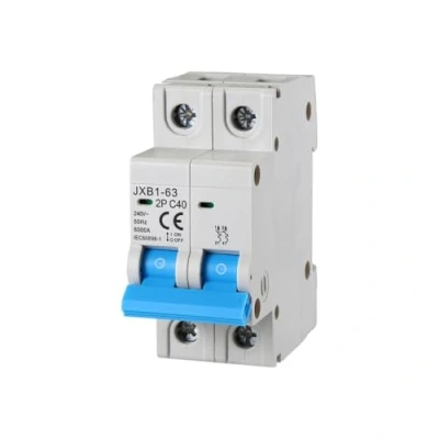 Immagine di gloca Interruttore Magnetotermico Automatico 2P 40A 220V 6KA 2 Moduli DIN C40