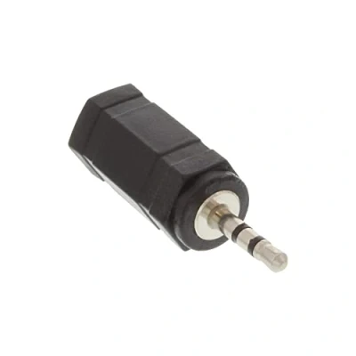 Immagine di InLine 20139 Adattatore Audio, Spina Jack 2.5 mm a Presa 3.5 mm, Stereo, Nero