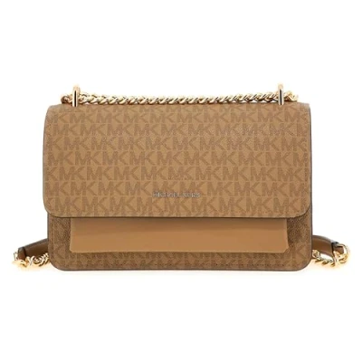 Immagine di Michael Kors Claire Shoulder Borsa a tracolla, Donna, Taglia: One Size, Husk