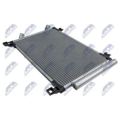 Immagine di NTY CCS TY 017 Condensatore con essiccatore Alluminio 530mm R134a TOYOTA: Yaris II Hatchback
