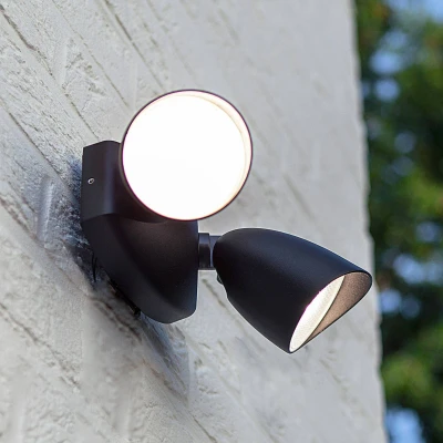 Immagine di Lutec SHRIMP 7622221012 Lampada da parete per esterni a LED (monocolore) 23.5 W Nero