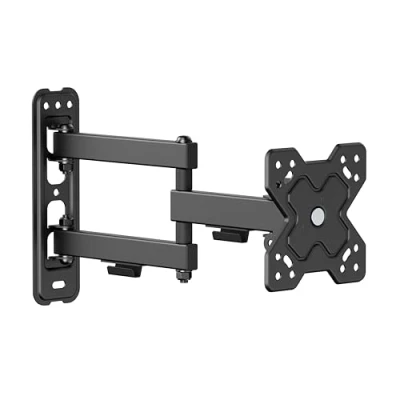Immagine di conecto Supporto da parete per TV, inclinabile e orientabile, universale, con braccio snodato, max. VESA 100 x mm, schermi 13 32&quot; fino a 20 kg, nero
