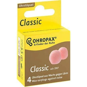 Immagine di tappi per le orecchie Classic, 3 pacchetto (3 x 4 pz)