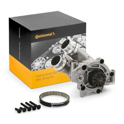 Immagine di CONTITECH CT1143WP2 pompa acqua + Kit Cinghia Distribuzione Termostato montato in 54 AUDI: A3 Sportback, Hatchback, A4 B8 Avant