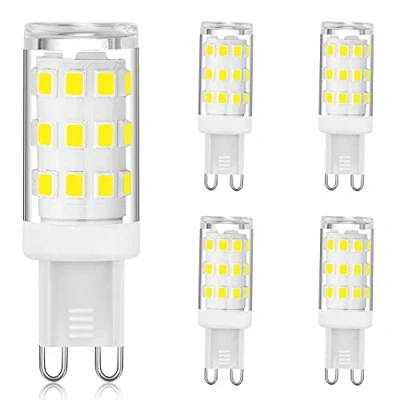 Immagine di Lampadine LED G9 Nessuno sfarfallio 3W Equivalente A 20W 28W 33W Alogene, Bianco Freddo 6000K, Non Dimmerabile, Risparmio Energetico G9, CRI&gt;85, AC 220 240V, Confezione da 5