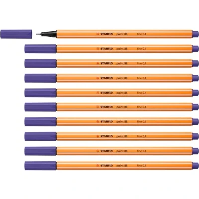 Immagine di STABILO CF10 FINELINER POINT 88 VIOLA
