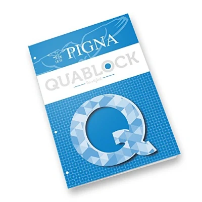Immagine di Pigna 00609765M Blocco Collati con 4 Fori A5, 50 Fogli, conf. da 5 pz.