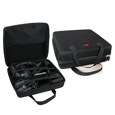 Immagine di Custodia da viaggio EVA rigida per HTC Vive Next generation Virtual Reality Gaming Headset 3D Monitor Hermitshell