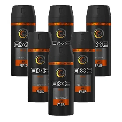 Immagine di Axe Deodorante spray Musk 0% sali di alluminio, per sentir bene tutta la giornata, 150 ml, confezione da 6