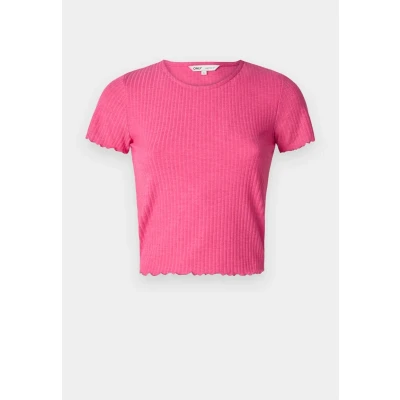 Immagine di ONLY Onlemma Short Tshirt basic, Donna, Taglia: XS, Fuchsia purple