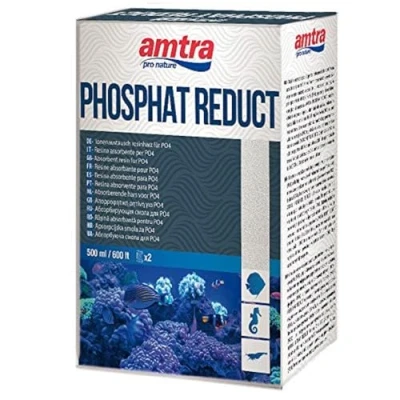 Immagine di Amtra Phosphat Reduct Resina Sintetica per la riduzione del Fosfato in acquari, Acqua Dolce e Marina, 500 ml