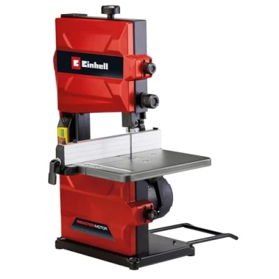 Immagine di Einhell Sega a nastro TC SB 200/1 (cambio lama senza attrezzi, arresto parallelo, regolazione in altezza, guida con cuscinetti sfera, tavolo inclinabile modo continuo)